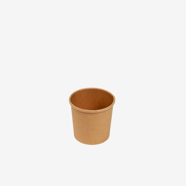 Kraft brown soup bowl